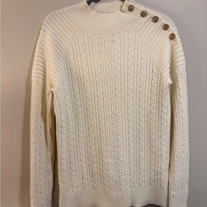 Cyrus Ivory Knit Sweater